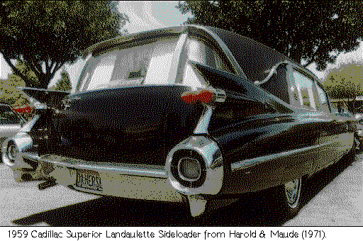 1959 Superior Landaulette Sideloader from "Harold & Maude" (1971)